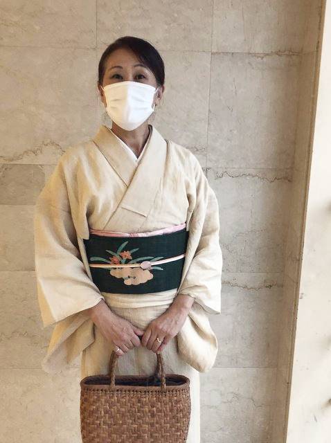 小千谷縮の着物